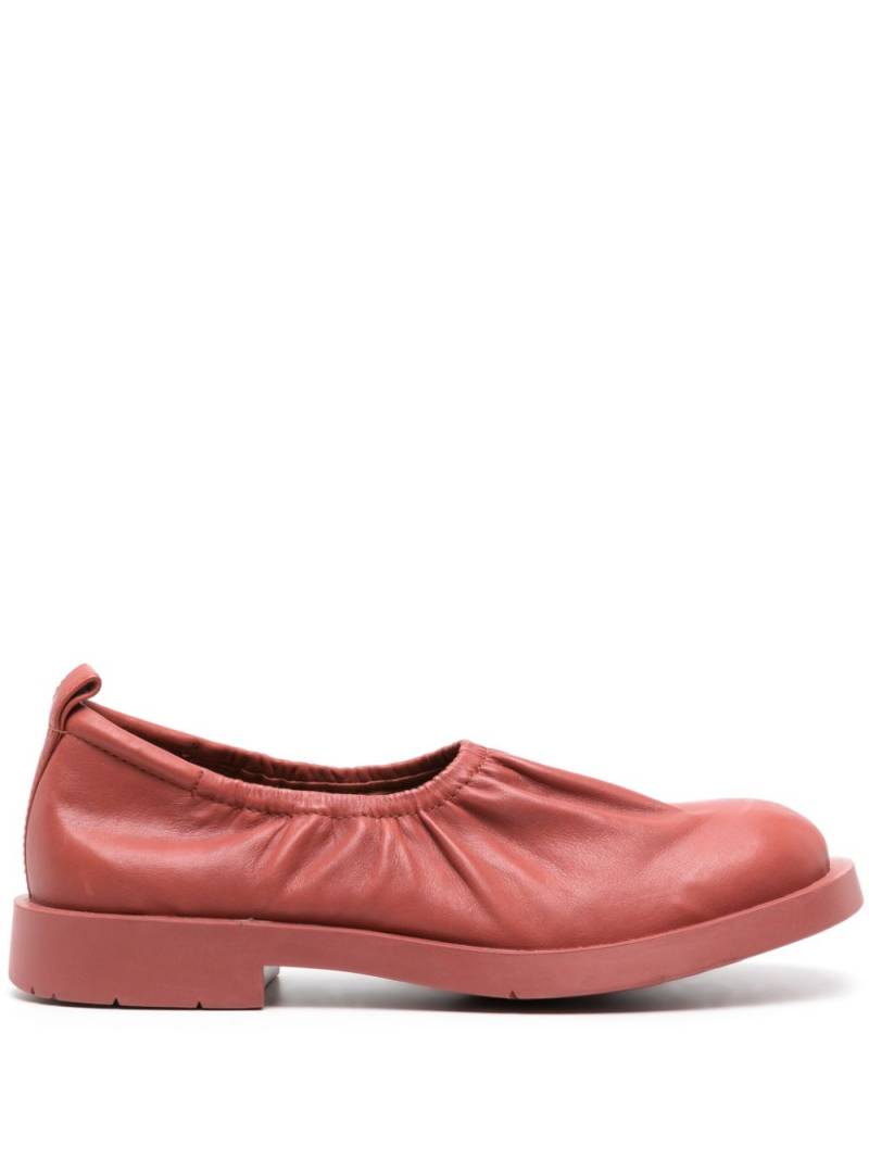 CamperLab Mil 1978 leather loafers - Red von CamperLab