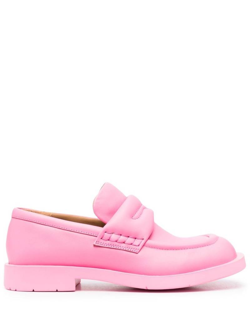 CamperLab Mil 1978 padded leather loafers - Pink von CamperLab