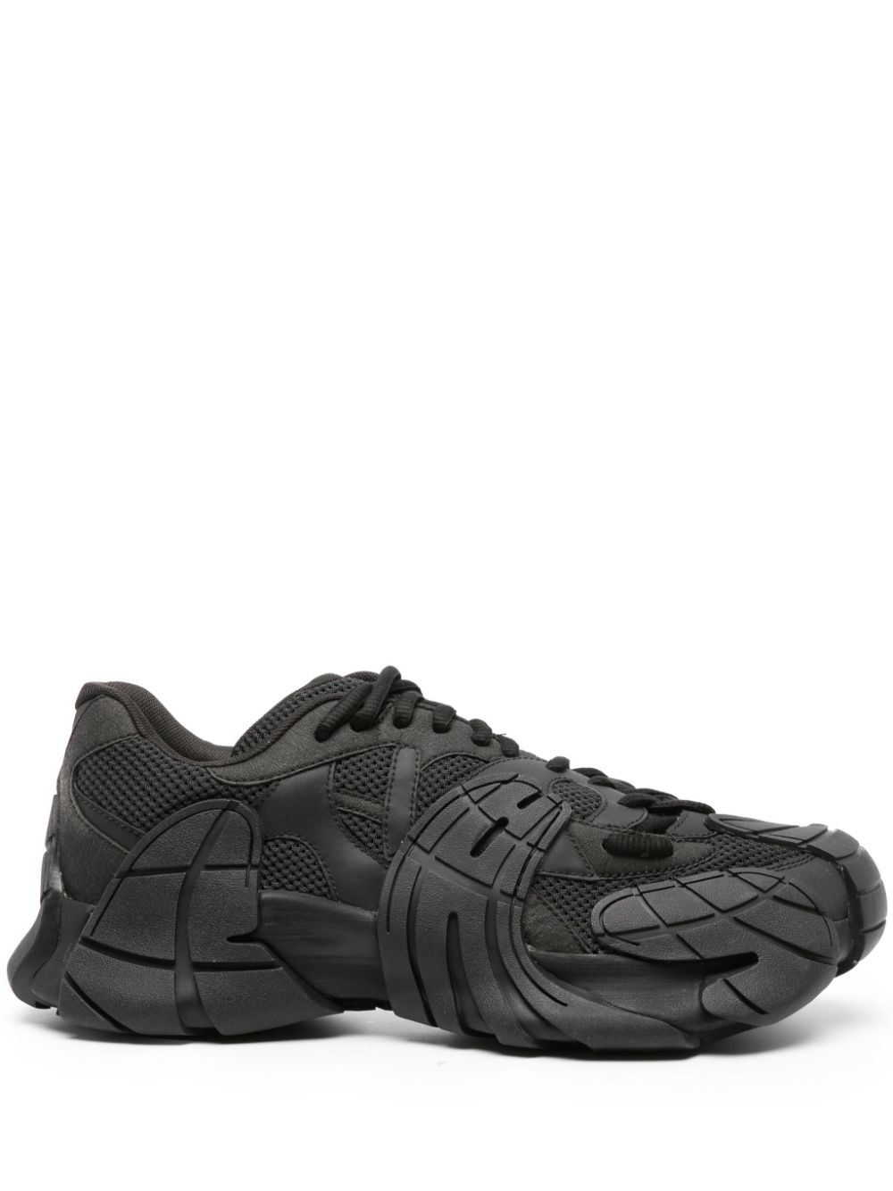 CamperLab Tormenta panelled mesh sneakers - Black von CamperLab