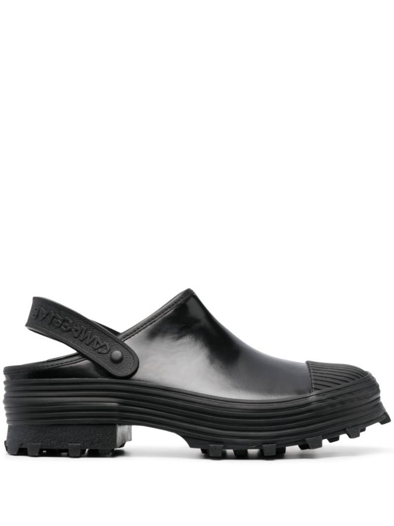 CamperLab Traktori backless loafers - Black von CamperLab