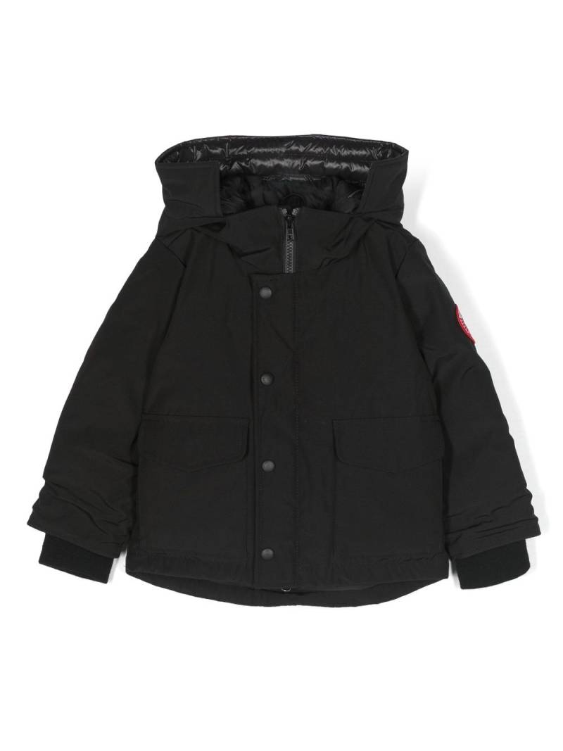 Canada Goose Kids Lynx hooded padded jacket - Black von Canada Goose Kids