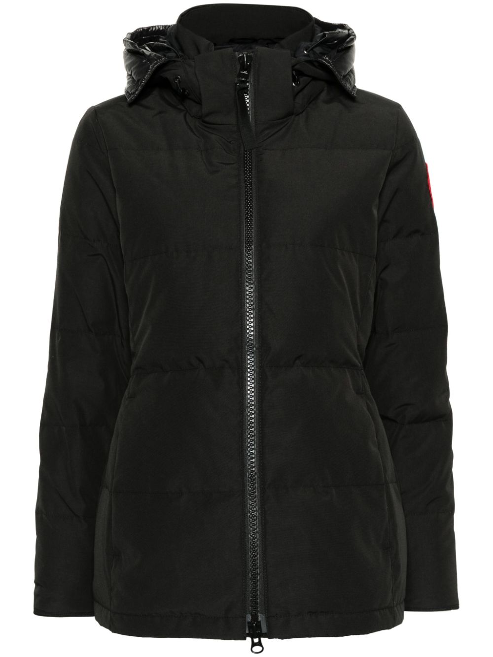 Canada Goose Chelsea hooded puffer jacket - Black von Canada Goose