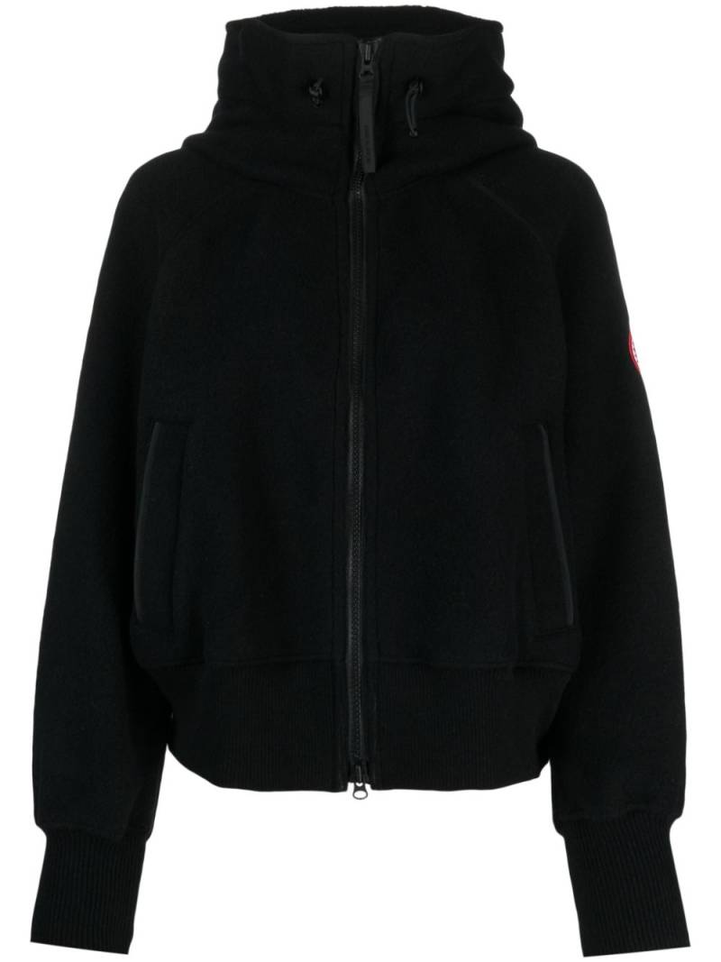 Canada Goose Chilliwack fleece bomber jacket - Black von Canada Goose