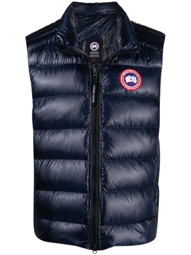 Canada Goose Crofton padded down gilet - Blue von Canada Goose