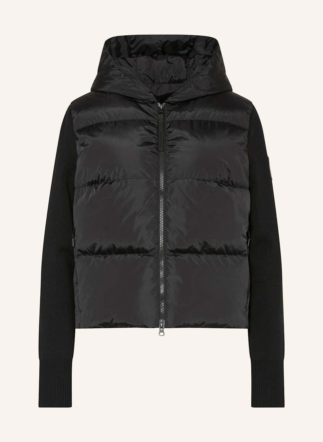 Canada Goose Daunenjacke Im Materialmix schwarz von Canada Goose