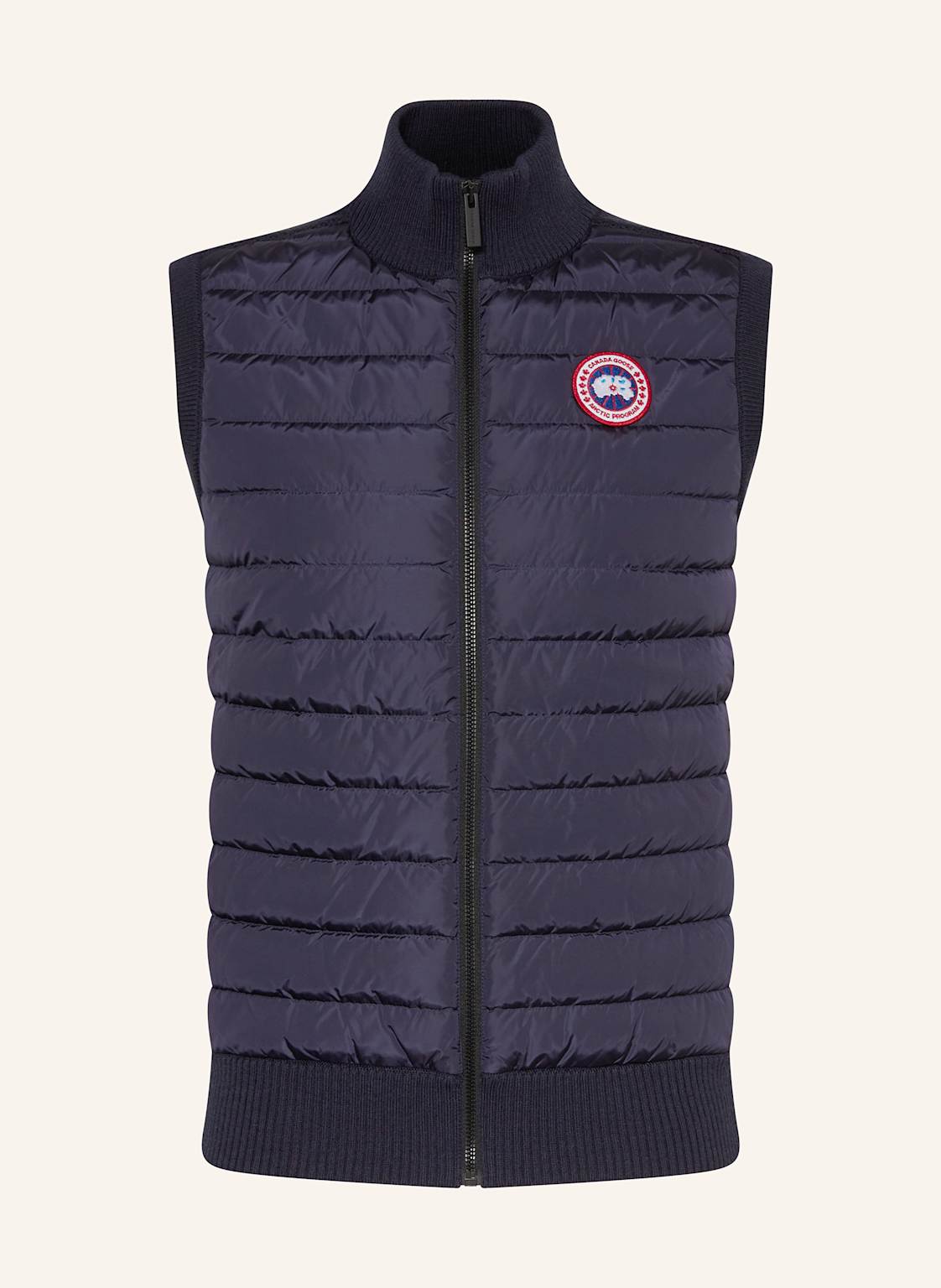 Canada Goose Daunenweste Hybridge Im Materialmix blau von Canada Goose