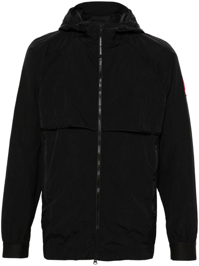 Canada Goose Faber windproof hooded jacket - Black von Canada Goose