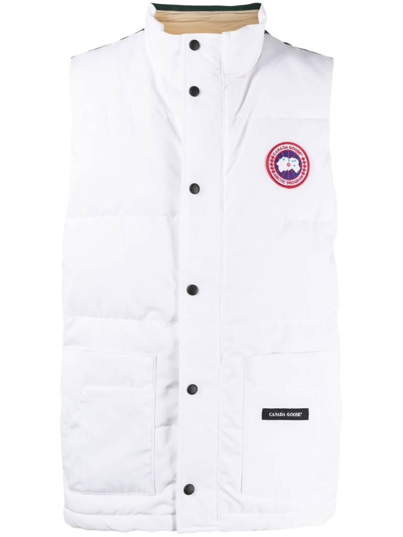 Canada Goose Freestyle Regeneration down-filled gilet - White von Canada Goose