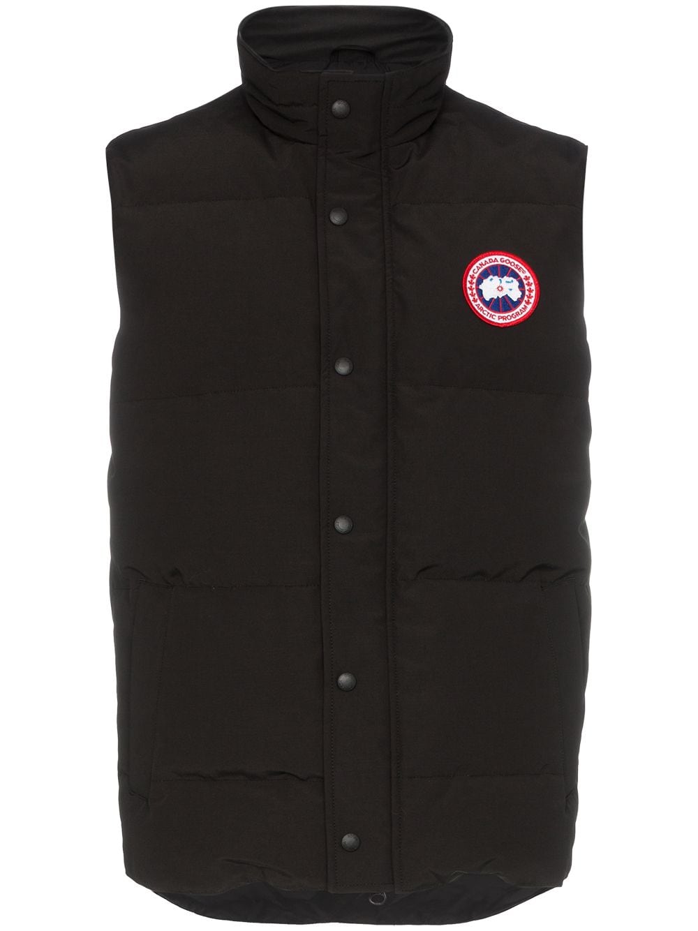 Canada Goose Garson sleeveless feather down cotton blend vest - Black von Canada Goose