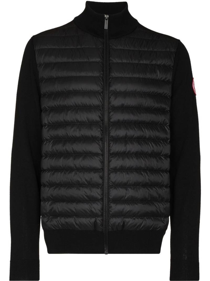 Canada Goose HyBridge knitted padded jacket - Black von Canada Goose