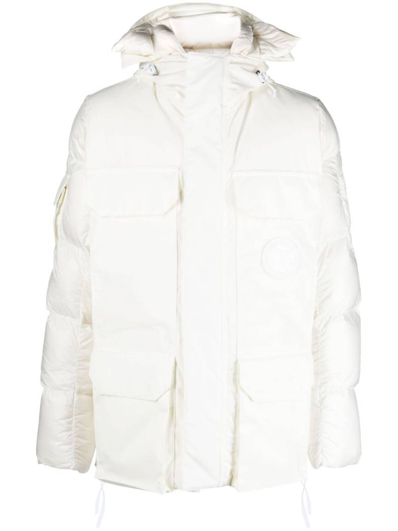 Canada Goose Paradigm Expedition hooded padded jacket - White von Canada Goose