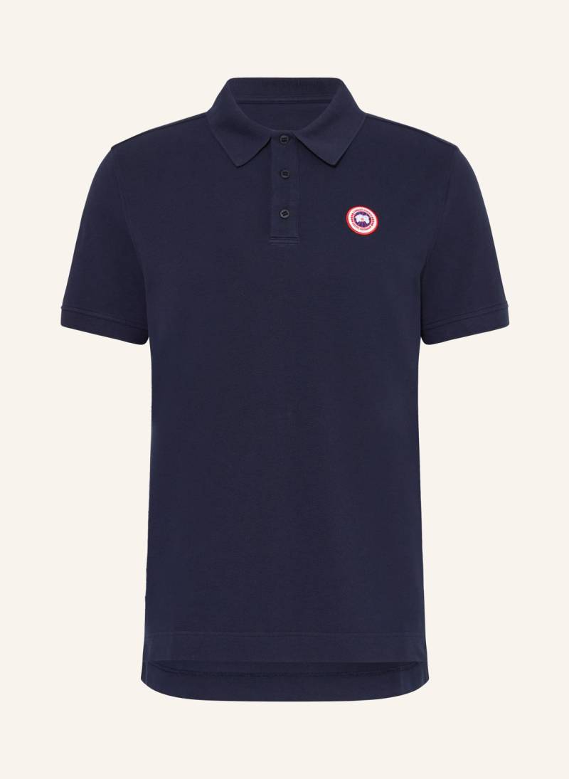 Canada Goose Piqué-Poloshirt Beckley blau von Canada Goose