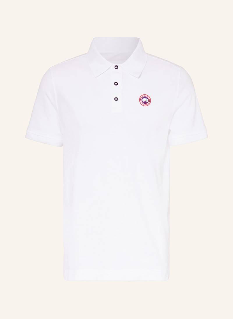 Canada Goose Piqué-Poloshirt Beckley weiss von Canada Goose