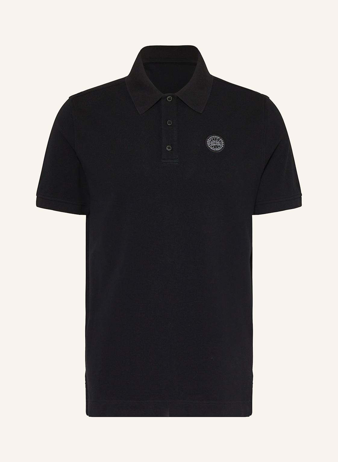 Canada Goose Piqué-Poloshirt schwarz von Canada Goose