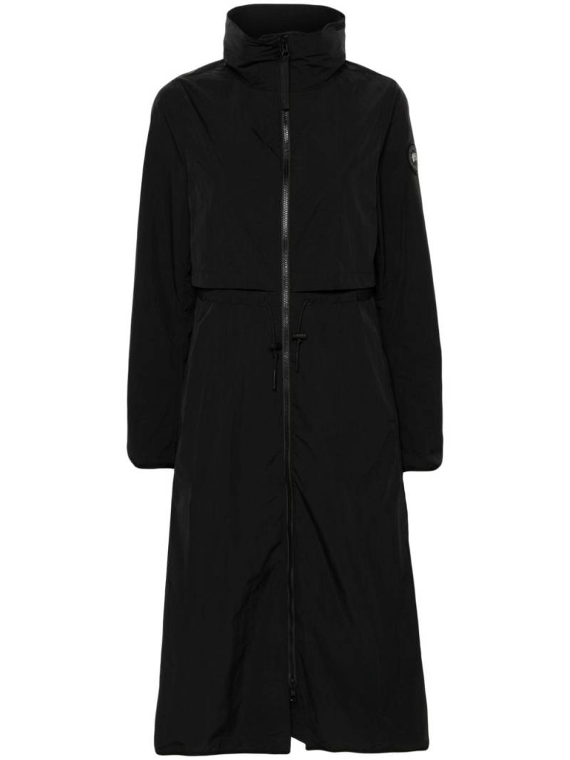 Canada Goose Sinclair AcclimaLuxe maxi raincoat - Black von Canada Goose