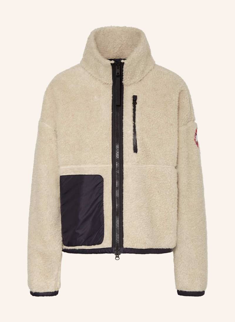 Canada Goose Teddyfell-Jacke Simcoe beige von Canada Goose