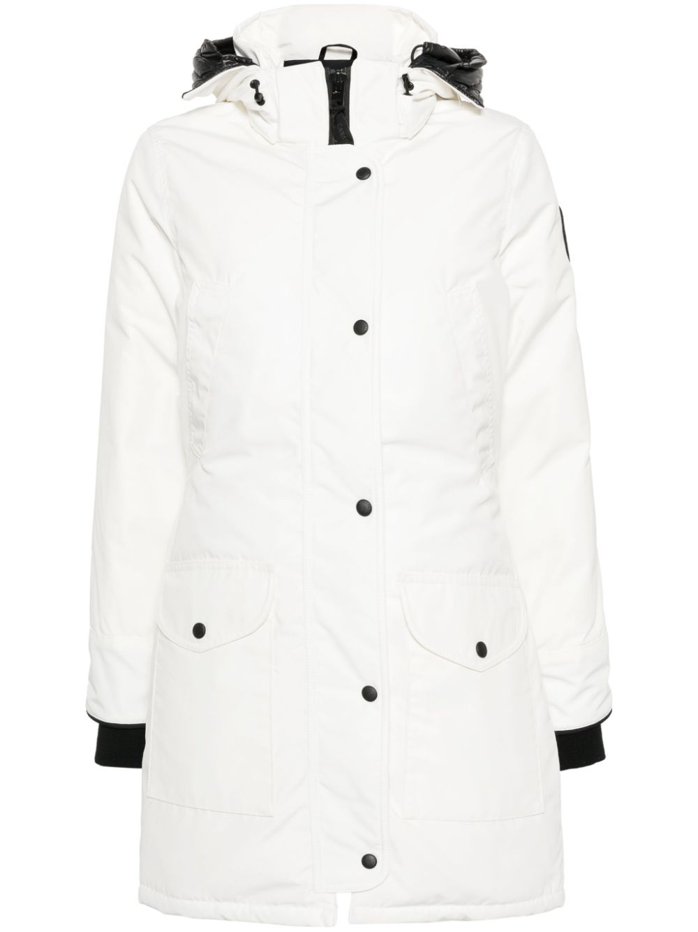 Canada Goose Trillium hooded puffer jacket - White von Canada Goose