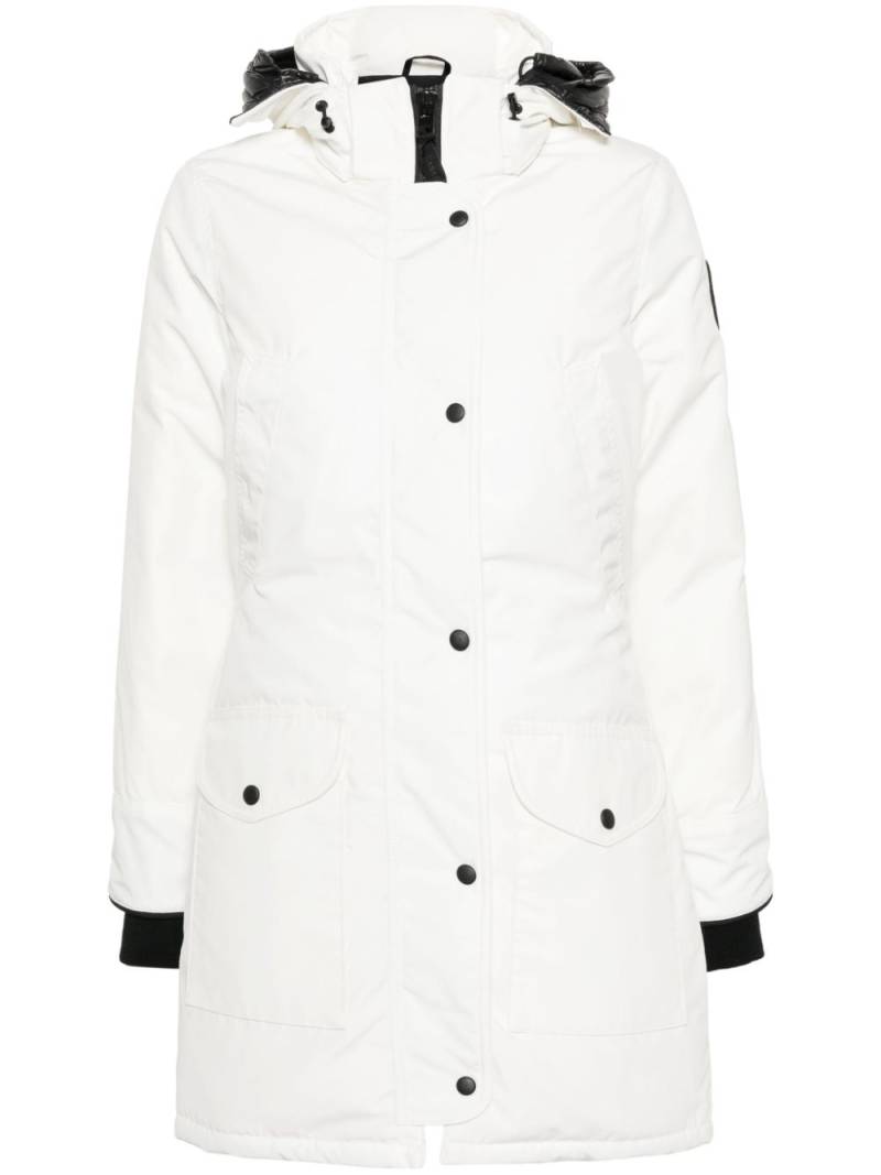 Canada Goose Trillium hooded puffer jacket - White von Canada Goose