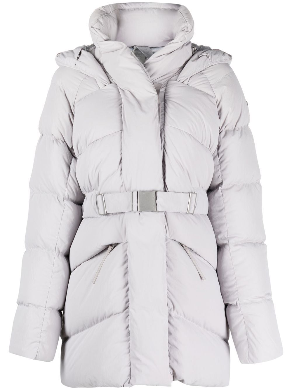 Canada Goose belted padded down jacket - Grey von Canada Goose