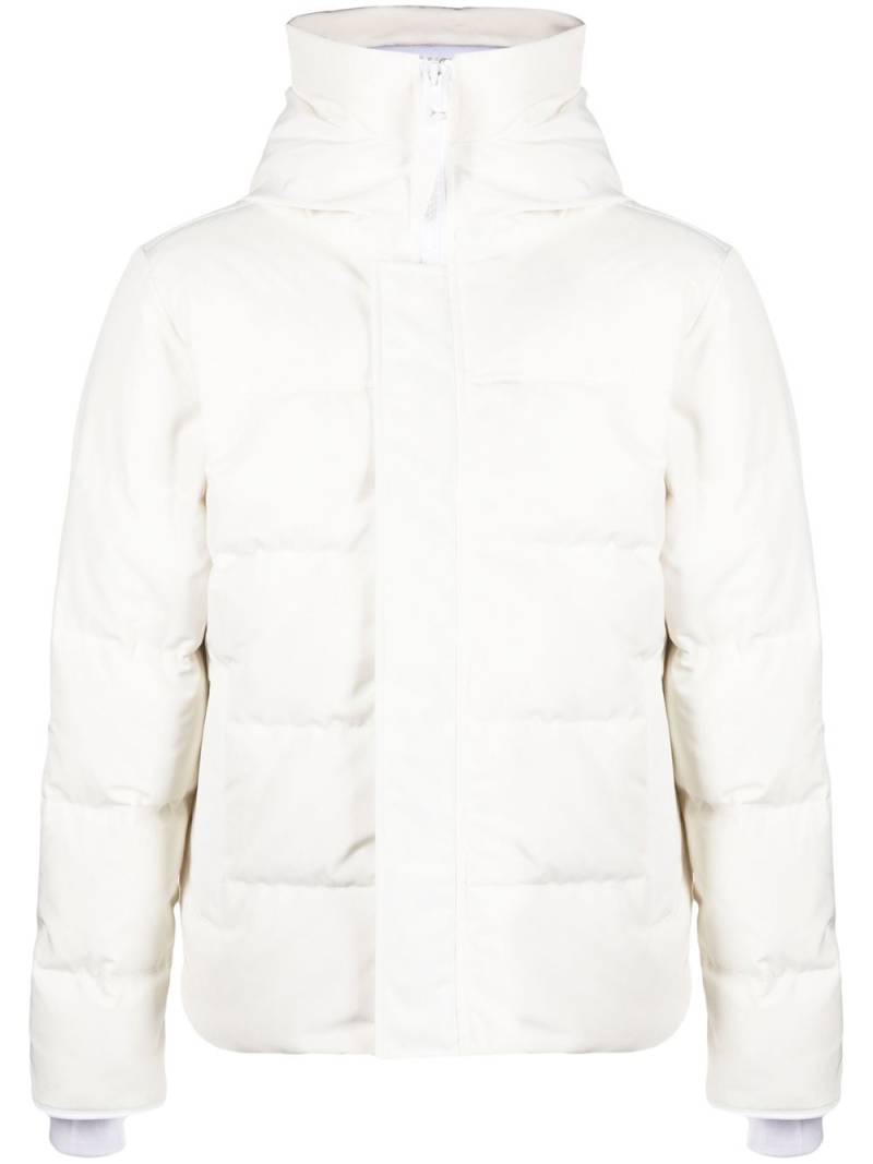 Canada Goose hooded puffer jacket - White von Canada Goose