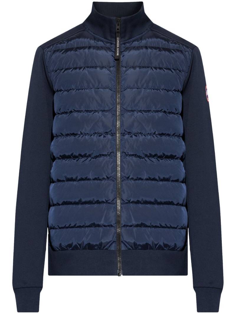 Canada Goose logo-appliqué jacket - Blue von Canada Goose