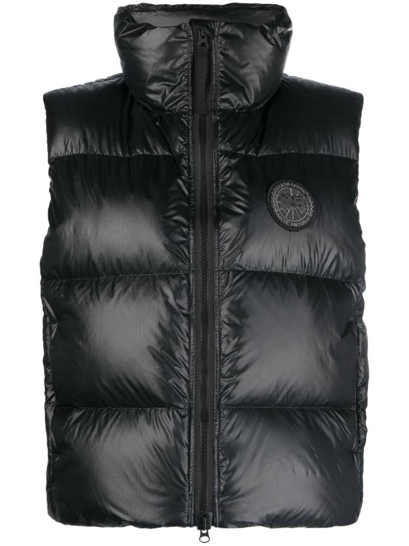 Canada Goose Cypress puffer vest - Black von Canada Goose