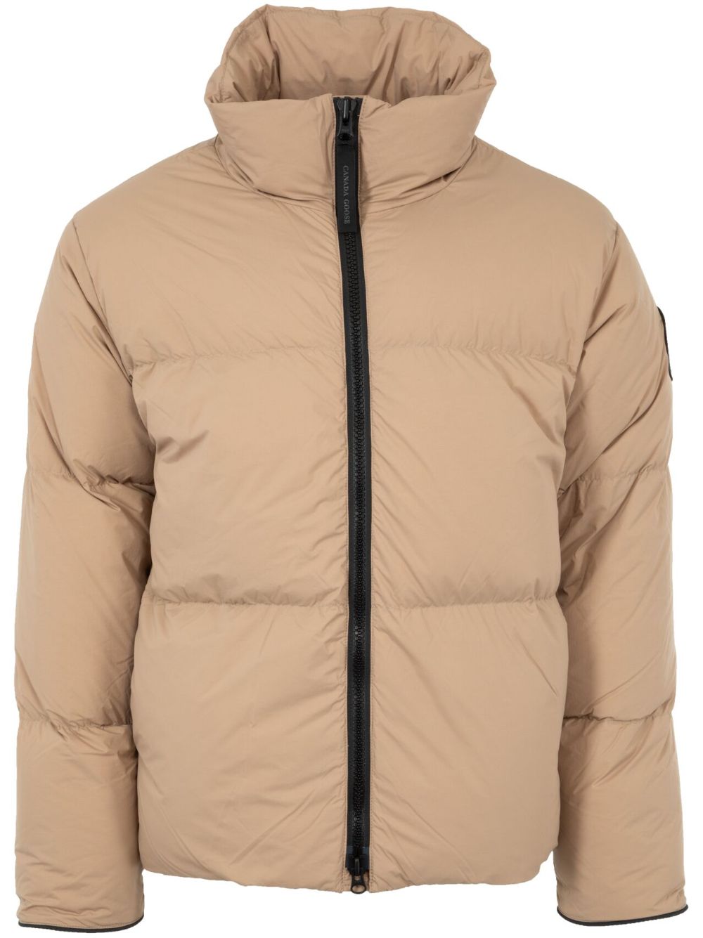 Canada Goose logo-patch puffer jacket - Neutrals von Canada Goose