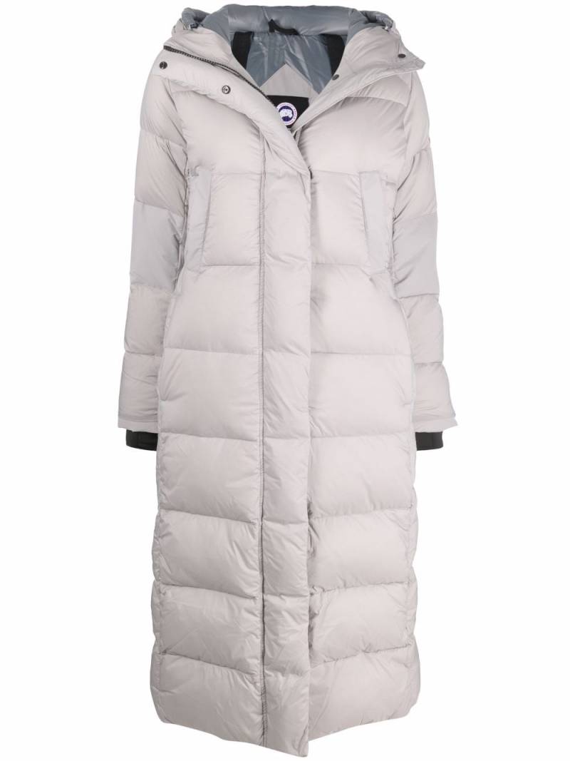 Canada Goose long-length padded coat - Grey von Canada Goose