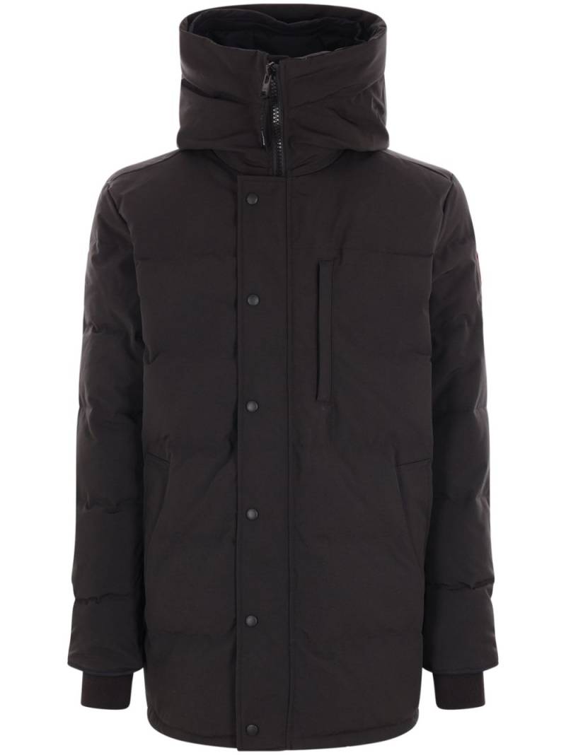 Canada Goose padded hooded jacket - Black von Canada Goose