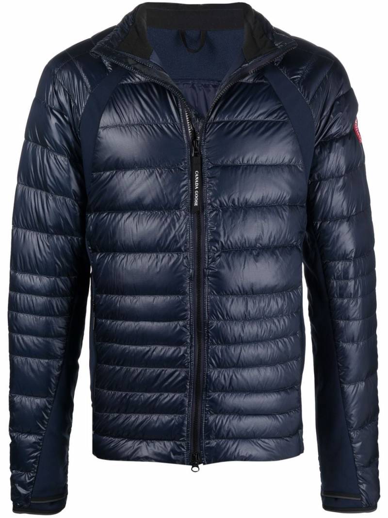 Canada Goose Blue Quilted Zip Fastening Jacket von Canada Goose