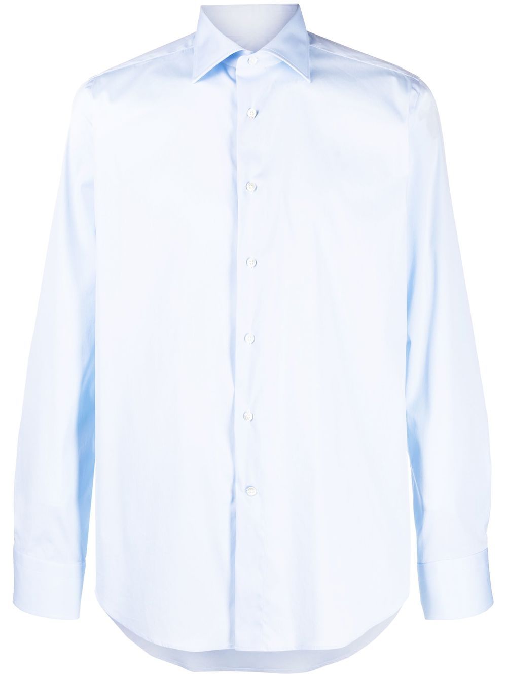 Canali button-down fitted shirt - Blue von Canali