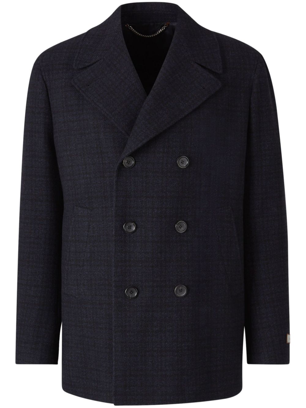 Canali checked blazer - Blue von Canali