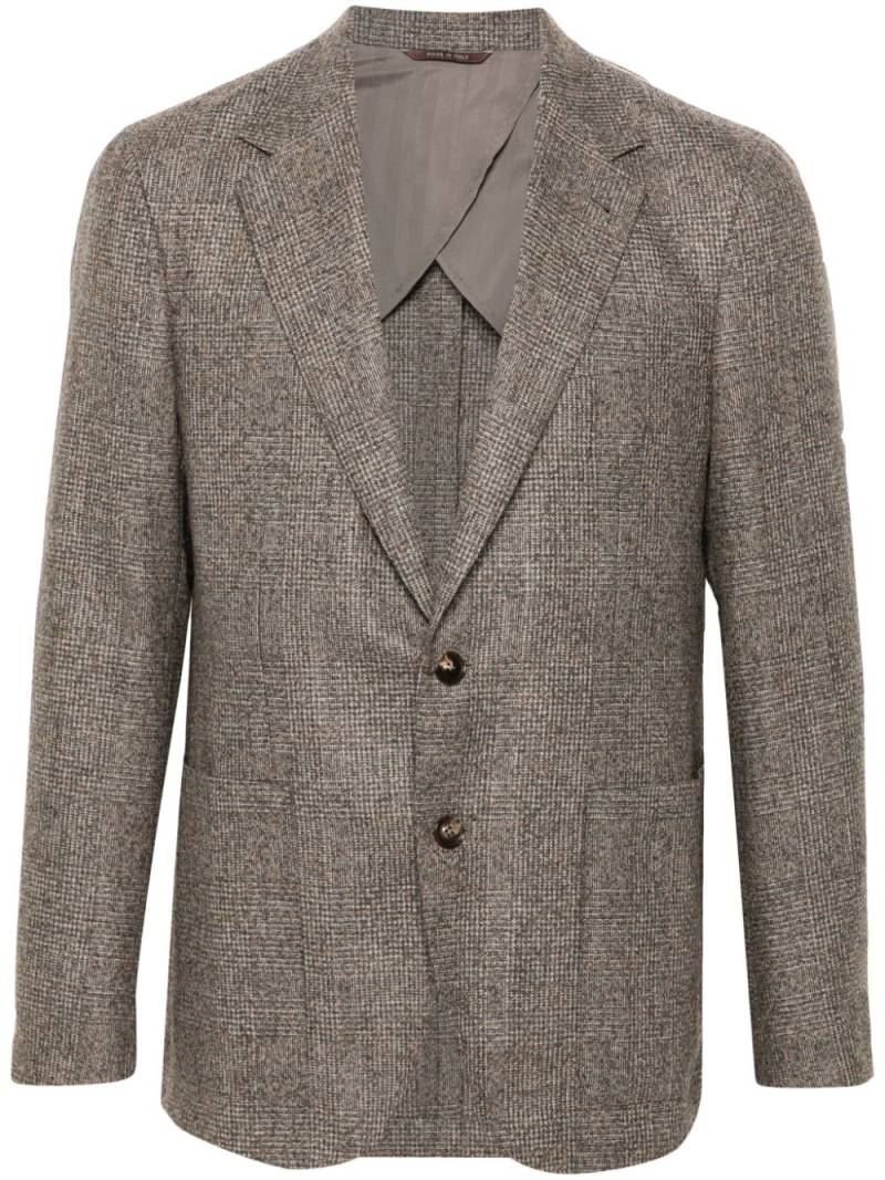 Canali checked blazer - Neutrals von Canali