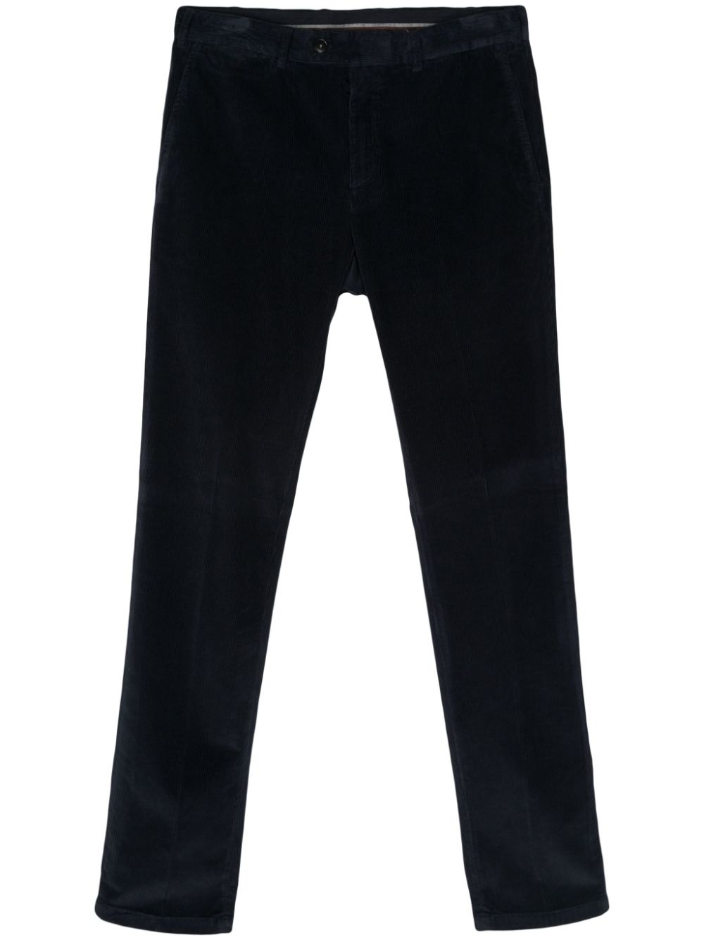 Canali corduroy trousers - Blue von Canali