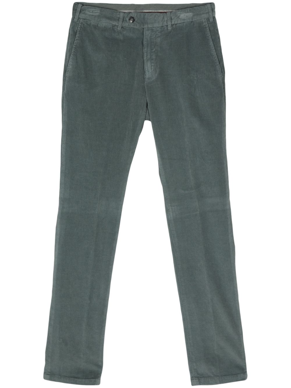 Canali corduroy trousers - Green von Canali