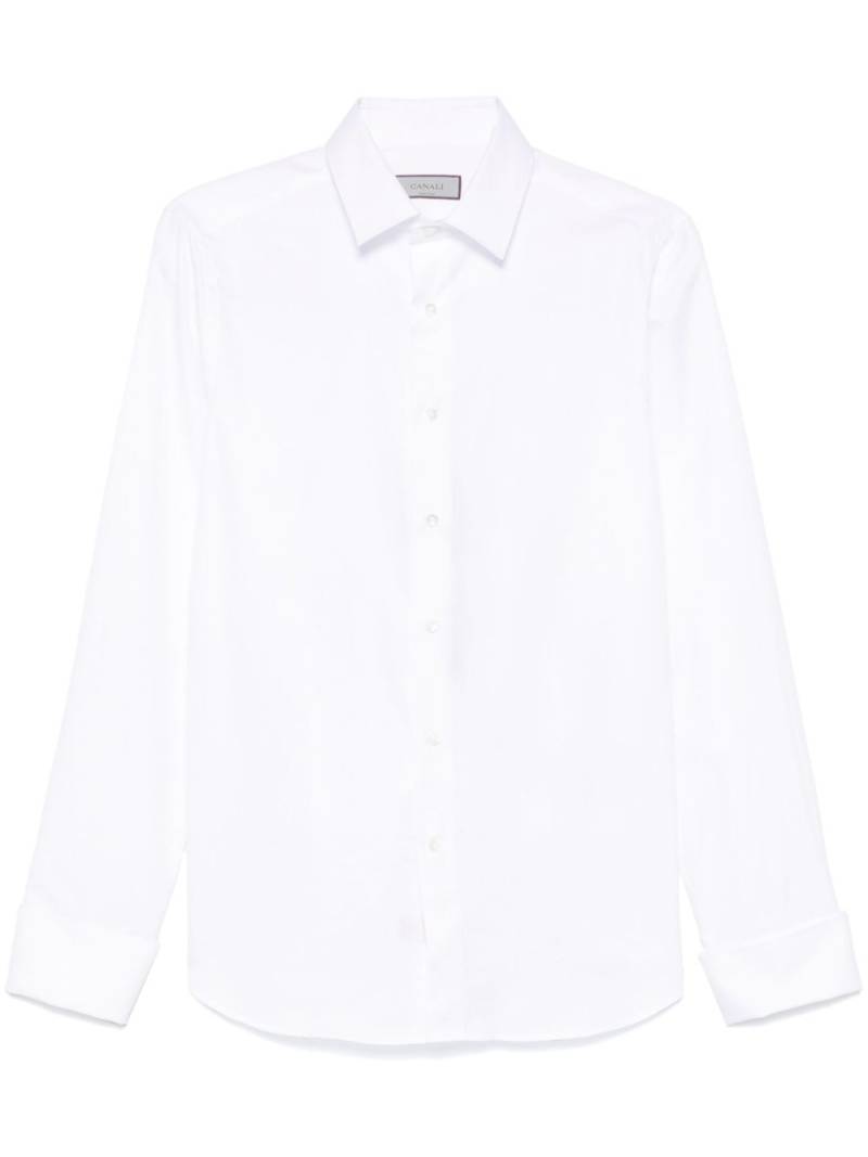 Canali cotton shirt - White von Canali