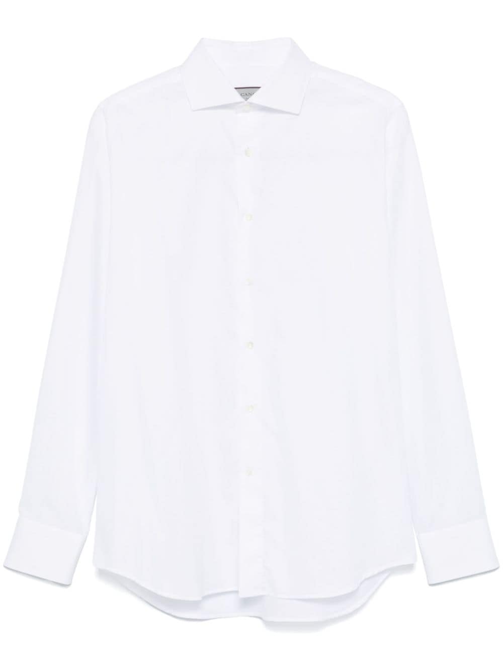 Canali cotton shirt - White von Canali