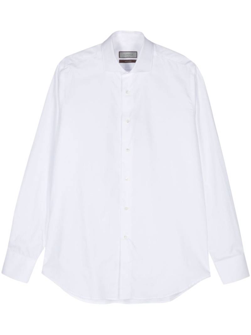 Canali cotton shirt - White von Canali