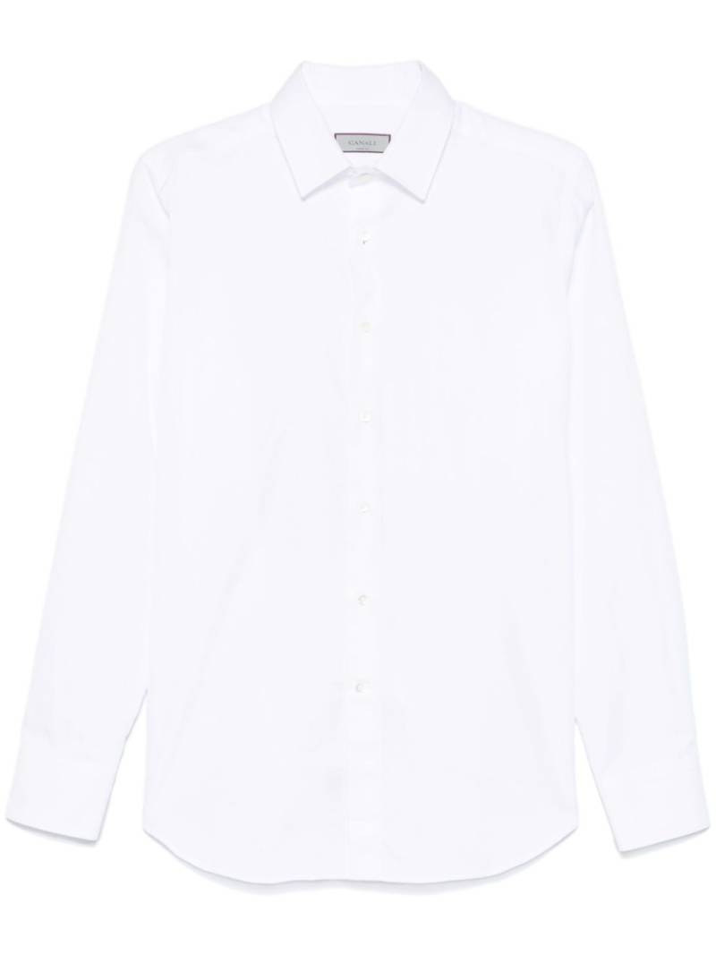 Canali cotton shirt - White von Canali