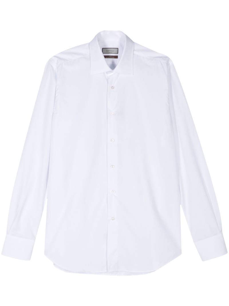 Canali cotton shirt - White von Canali