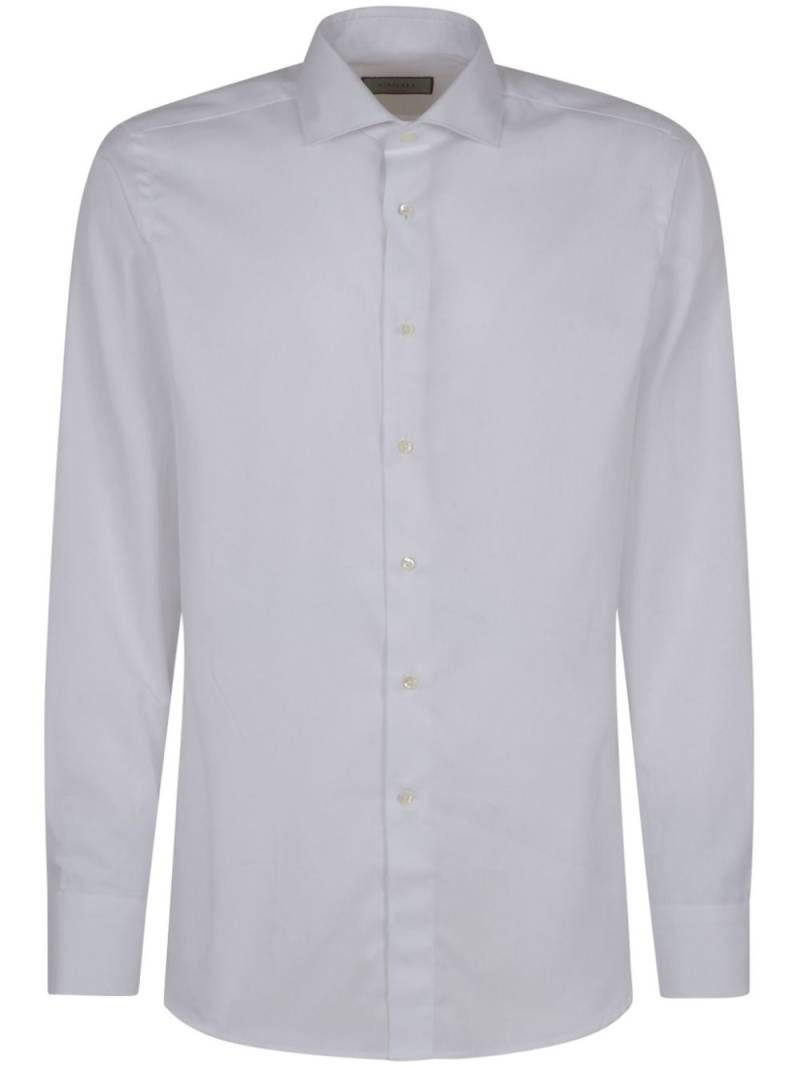 Canali cotton shirt - White von Canali