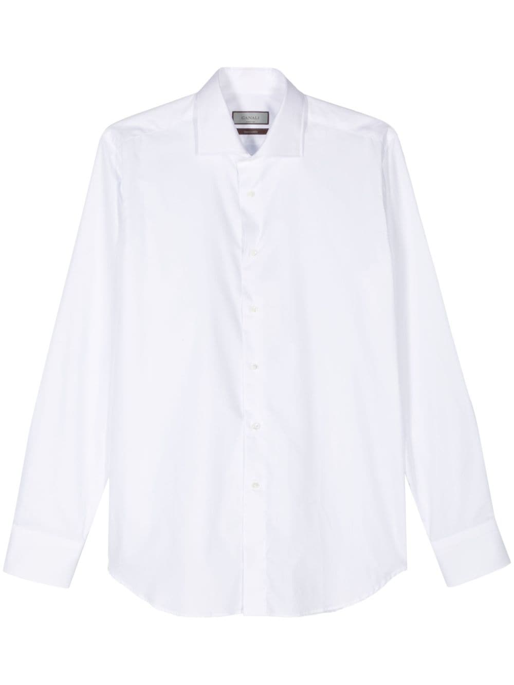 Canali cotton shirt - White von Canali