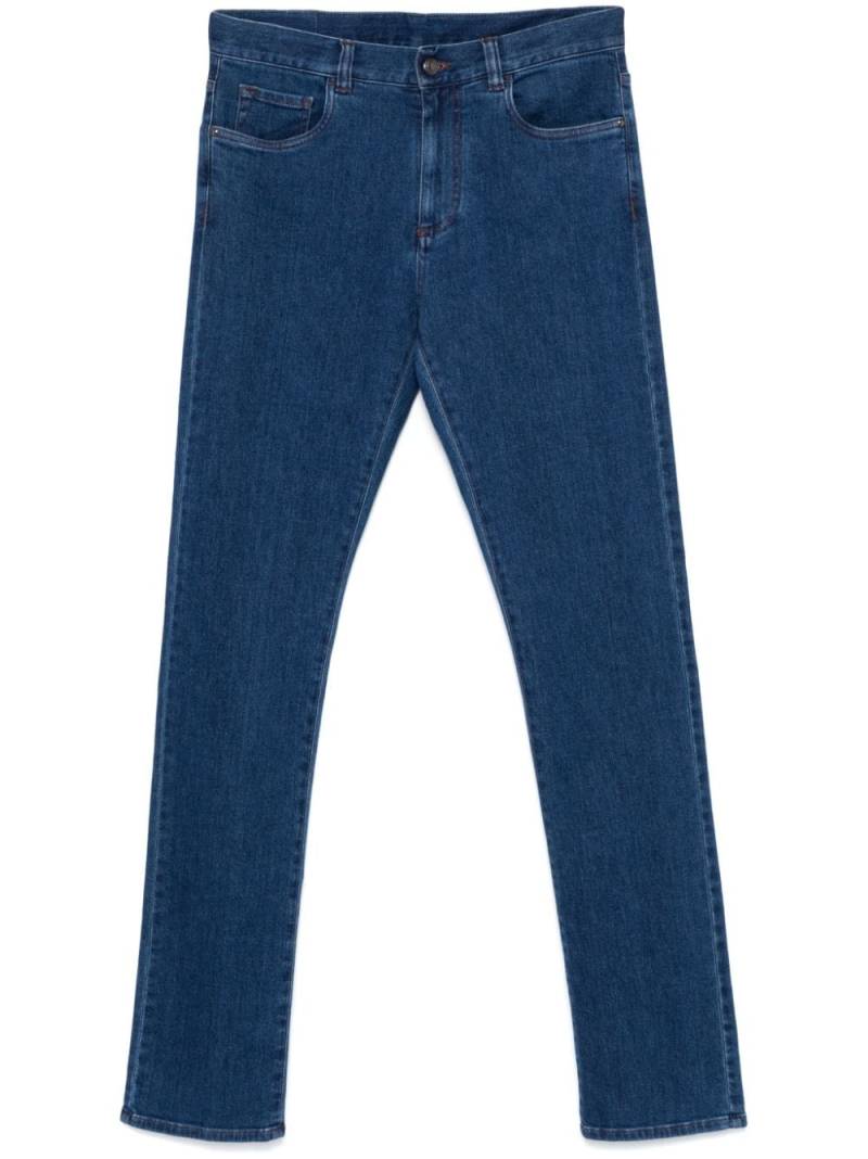 Canali five-pocket jeans - Blue von Canali