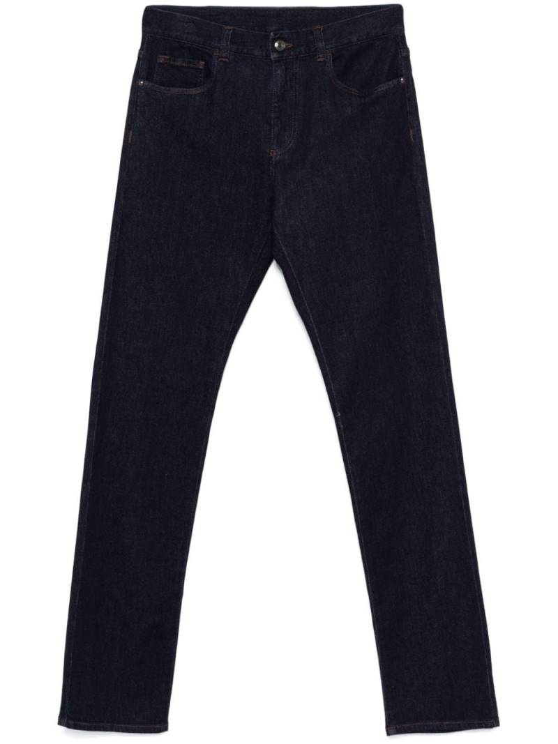 Canali five-pocket jeans - Blue von Canali