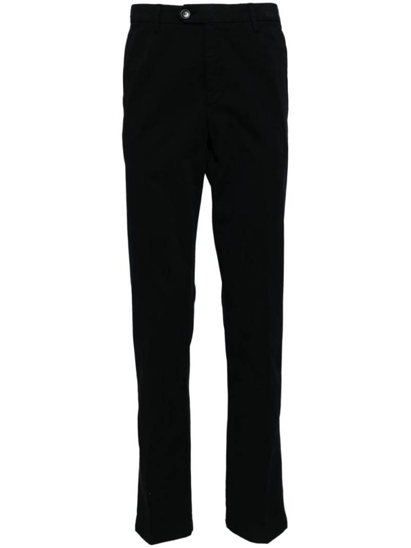 Canali gabardine chino trousers - Blue von Canali