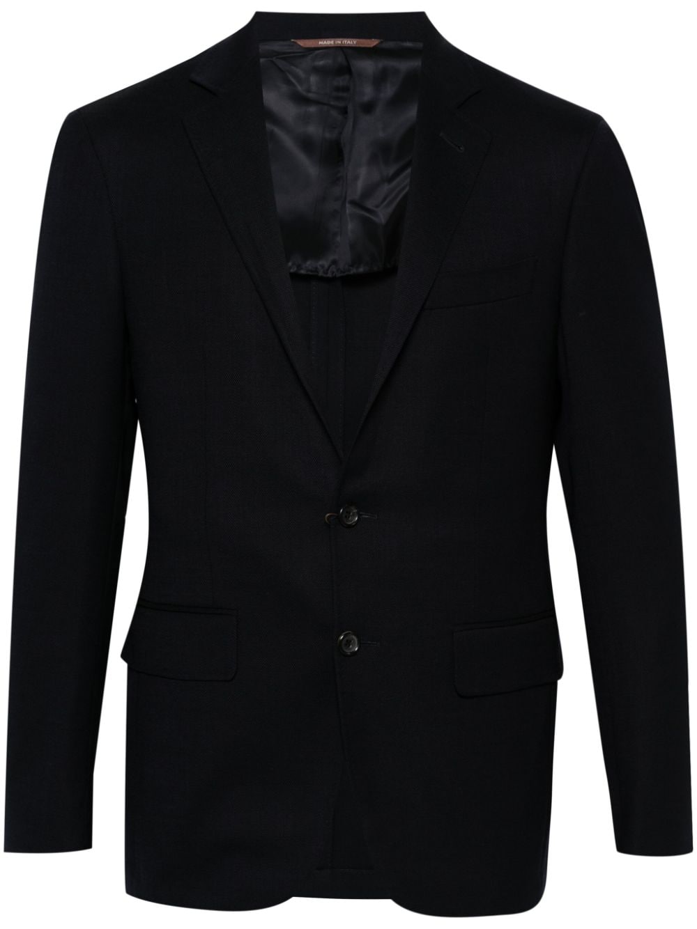 Canali interwoven blazer - Blue von Canali