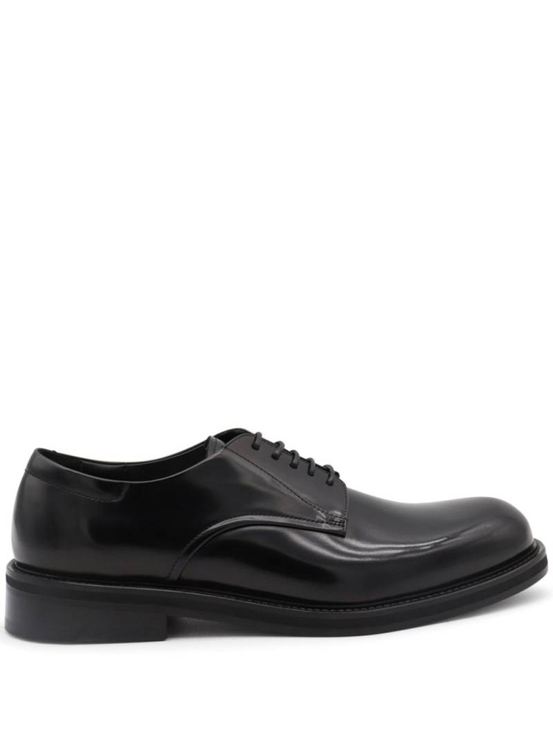 Canali leather lace-up shoes - Black von Canali