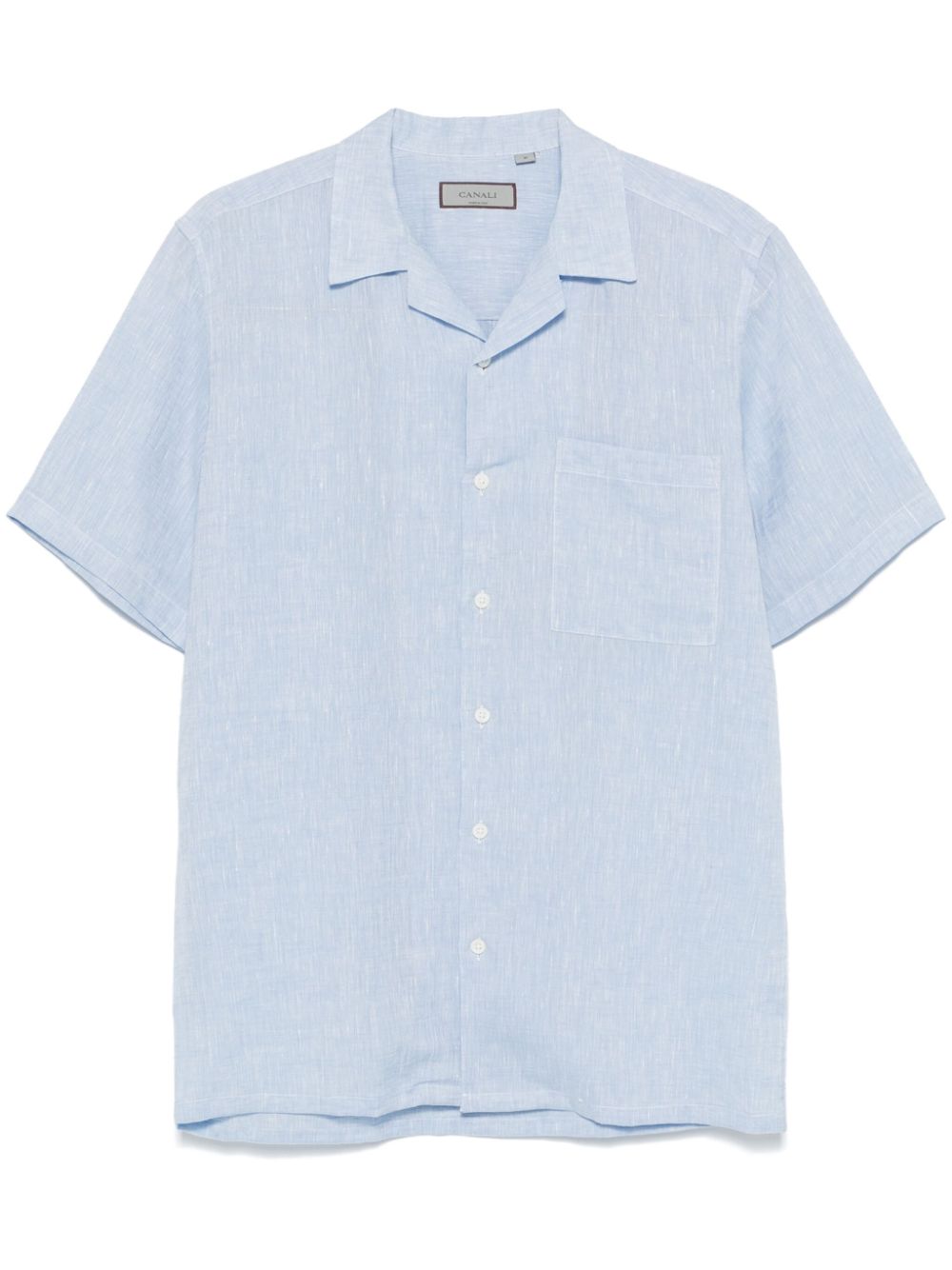 Canali linen shirt - Blue von Canali