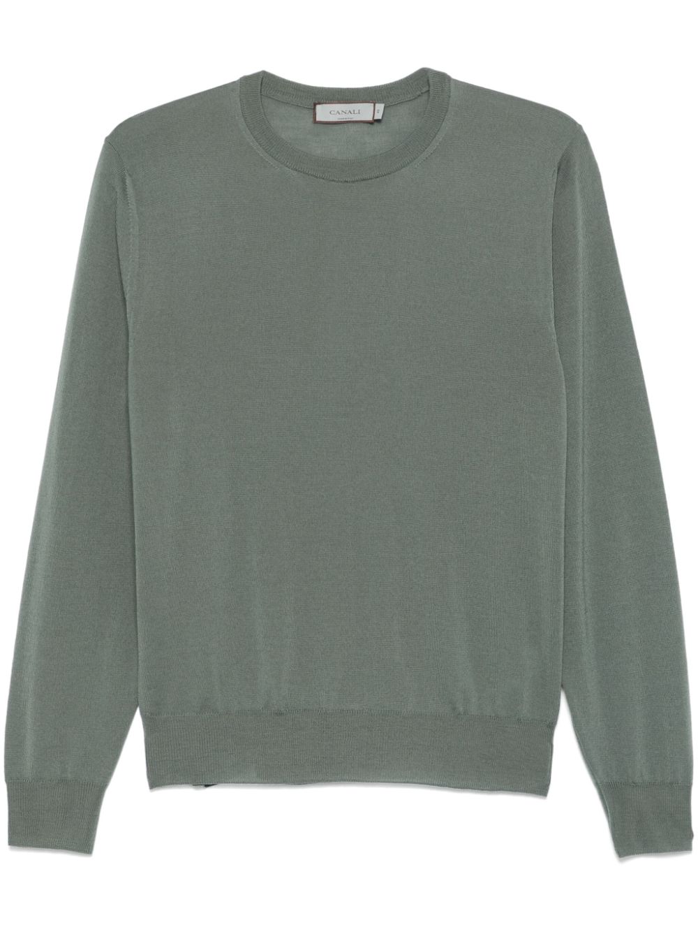 Canali merino sweater - Green von Canali