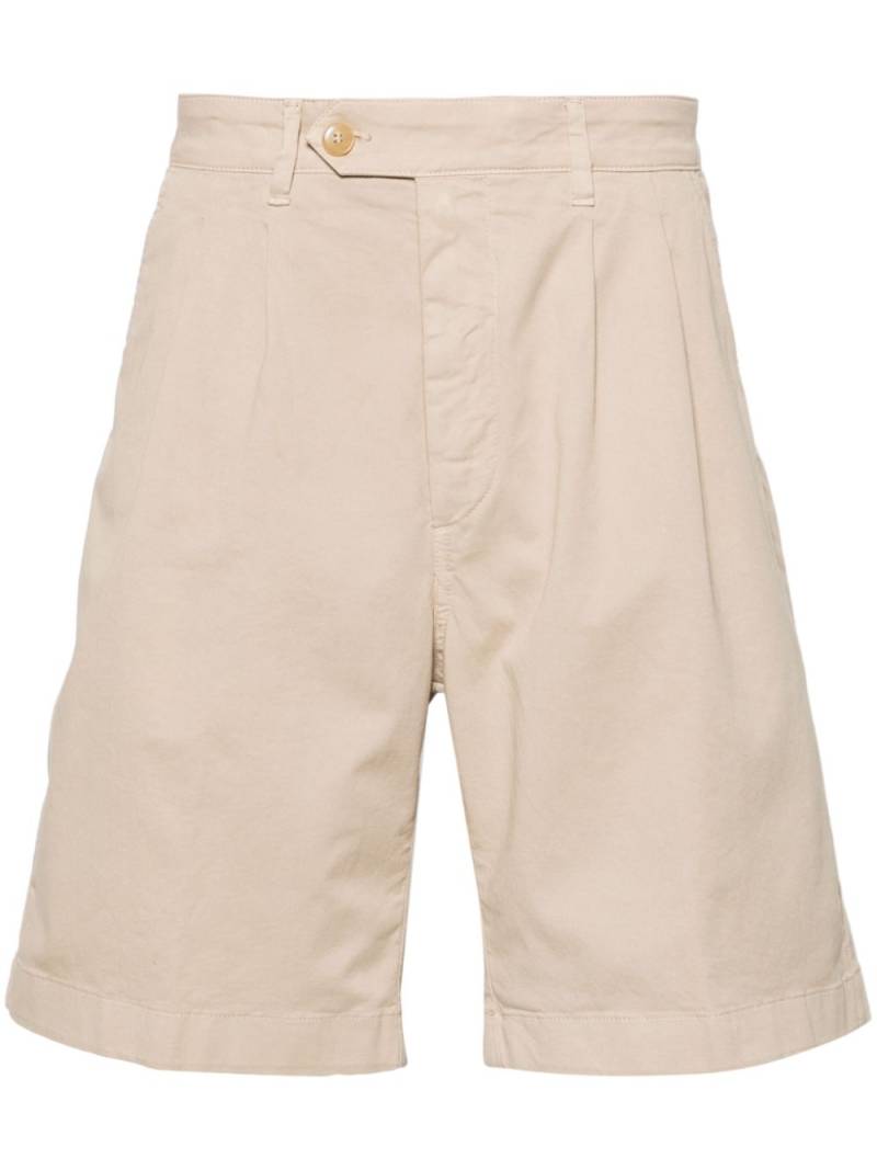 Canali mid-rise chino shorts - Neutrals von Canali